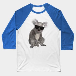 Koala In Sunglasses Baseball T-Shirt